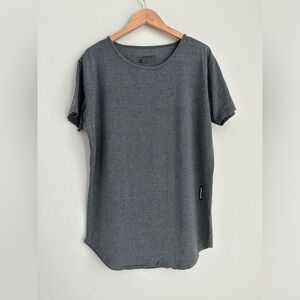 Alphalete Size Large Gray Oversized Large Top